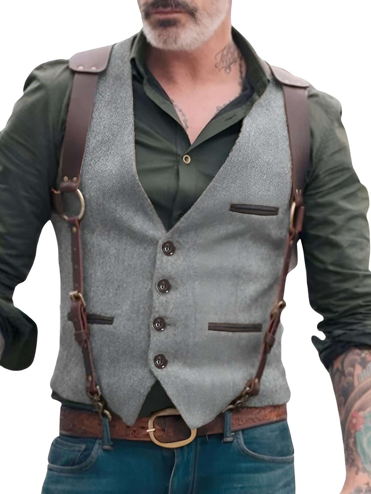 Men's Suit Vest Herringbone Formal Waistcoat For Suit or Tuxedo - In 14 Colors! -, Vests , Drestiny , Army Green, Australia, Black, Blue, Brown, Canada, Coffee, Dark Blue, Dark Brown, Dark Green, Dark Grey, Dark Red, FR, Grey, L, Light Blue, Light Grey, M, Navy, New Zealand, Orange, Red, Royal Blue, S, United Kingdom, United States, Vests, Wine Red, XL, XS, XXL, XXXL , Drestiny , www.shopdrestiny.com