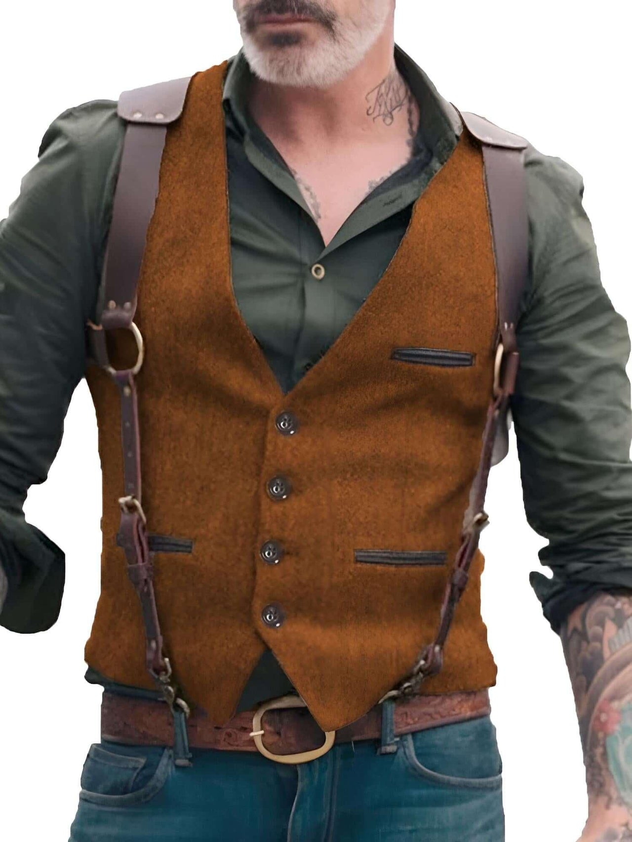 Men's Suit Vest Herringbone Formal Waistcoat For Suit or Tuxedo - In 14 Colors! -, Vests , Drestiny , Army Green, Australia, Black, Blue, Brown, Canada, Coffee, Dark Blue, Dark Brown, Dark Green, Dark Grey, Dark Red, FR, Grey, L, Light Blue, Light Grey, M, Navy, New Zealand, Orange, Red, Royal Blue, S, United Kingdom, United States, Vests, Wine Red, XL, XS, XXL, XXXL , Drestiny , www.shopdrestiny.com