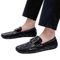 Thumbnail for Men's High Quality Genuine Leather Crocodile Pattern Boat Shoes -, Loafers , Drestiny , 10, 10.5, 6.5, 7, 7.5, 8, 8.5, 9, 9.5, Australia, Black, Blue, Brown, Canada, Loafers, New Zealand, Red, United Kingdom, United States, White , Drestiny , www.shopdrestiny.com