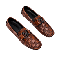 Thumbnail for Men's High Quality Genuine Leather Crocodile Pattern Boat Shoes -, Loafers , Drestiny , 10, 10.5, 6.5, 7, 7.5, 8, 8.5, 9, 9.5, Australia, Black, Blue, Brown, Canada, Loafers, New Zealand, Red, United Kingdom, United States, White , Drestiny , www.shopdrestiny.com