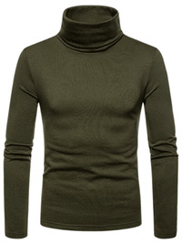 Thumbnail for Men's Long Sleeve Mock Neck & Turtleneck Collection -, Turtlenecks , Drestiny , Army Green, Australia, Black, Blue, Brown, Canada, Casual Shirts, Coffee, Dark Blue, Dark Grey, Dark Red, Dress Shirts, FR, Gender_Men, L, Light Grey, Long Sleeves, M, Navy, New Zealand, Turtlenecks, United Kingdom, United States, White, XL, XXL, XXXL , Drestiny , www.shopdrestiny.com