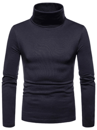 Thumbnail for Men's Long Sleeve Mock Neck & Turtleneck Collection -, Turtlenecks , Drestiny , Army Green, Australia, Black, Blue, Brown, Canada, Casual Shirts, Coffee, Dark Blue, Dark Grey, Dark Red, Dress Shirts, FR, Gender_Men, L, Light Grey, Long Sleeves, M, Navy, New Zealand, Turtlenecks, United Kingdom, United States, White, XL, XXL, XXXL , Drestiny , www.shopdrestiny.com