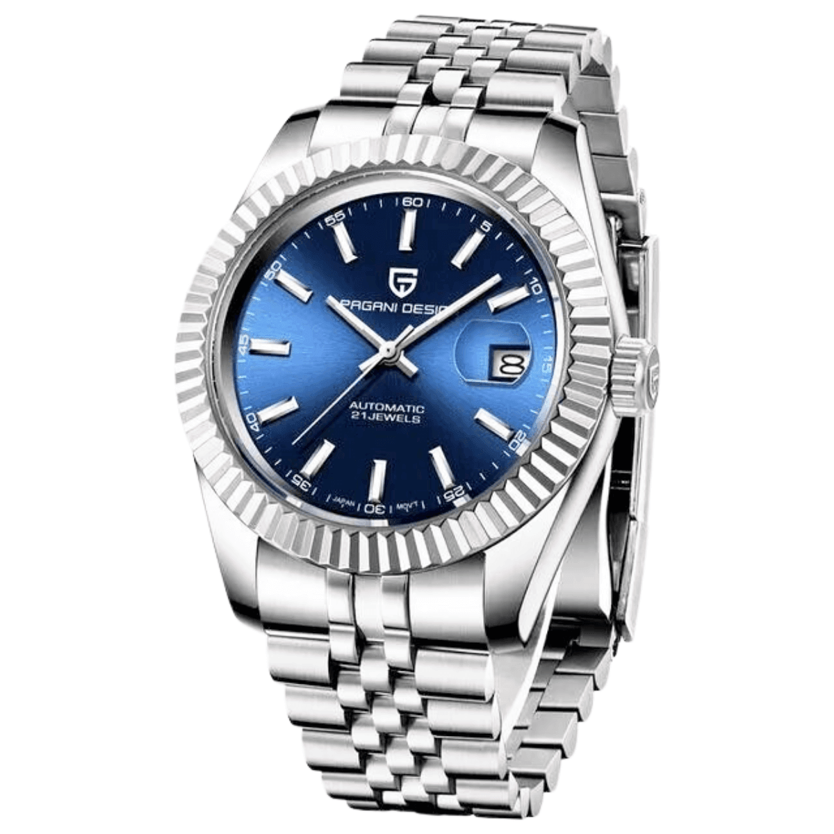 Homage to Rolex DateJust! Men's Luxury Watch Waterproof Mechanical With Sapphire Crystal -, Watch , Drestiny , Australia, Black, Blue, Gold, New Zealand, Sky Blue, United Kingdom, United States, Watches, White , Drestiny , www.shopdrestiny.com