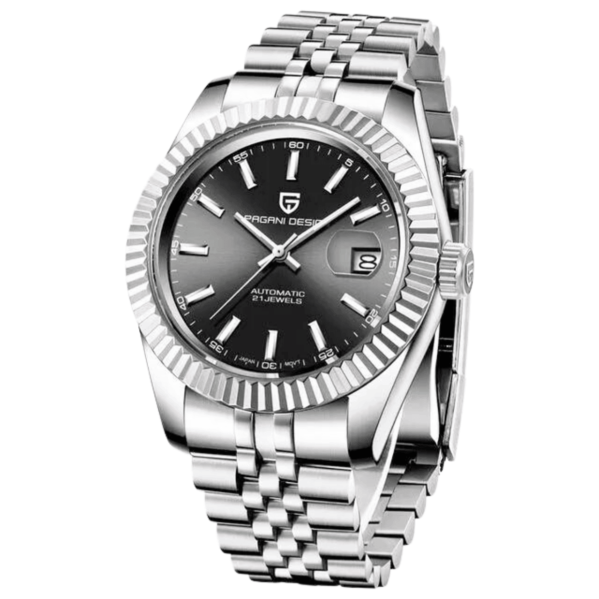 Homage to Rolex DateJust! Men's Luxury Watch Waterproof Mechanical With Sapphire Crystal -, Watch , Drestiny , Australia, Black, Blue, Gold, New Zealand, Sky Blue, United Kingdom, United States, Watches, White , Drestiny , www.shopdrestiny.com