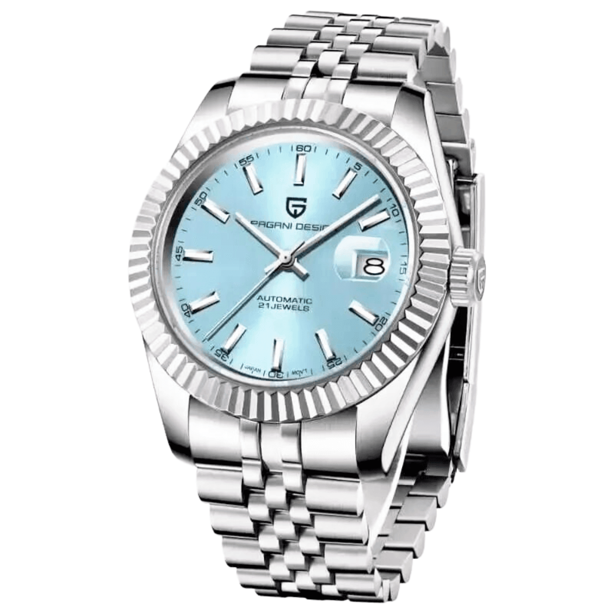 Homage to Rolex DateJust! Men's Luxury Watch Waterproof Mechanical With Sapphire Crystal -, Watch , Drestiny , Australia, Black, Blue, Gold, New Zealand, Sky Blue, United Kingdom, United States, Watches, White , Drestiny , www.shopdrestiny.com