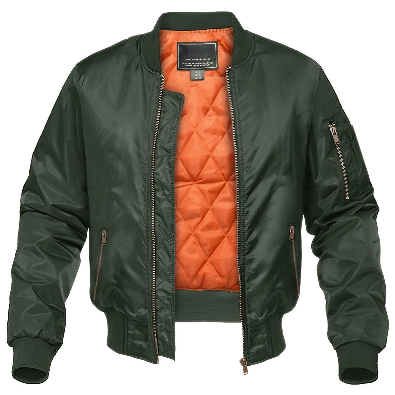 Men's Military Bomber Jacket - In 16 Colors! -, Bomber Jackets , Drestiny , 4XL, Army Green, Australia, Azure Blue, Black, Blue Green, Bomber Jackets, Canada, Dark Blue, Grey, Khaki, L, Light Blue, Light Grey, M, Maroon, Navy, New Zealand, Olive Green, Orange, Sky Blue, United Kingdom, United States, White, XL, XXL, XXXL , Drestiny , www.shopdrestiny.com