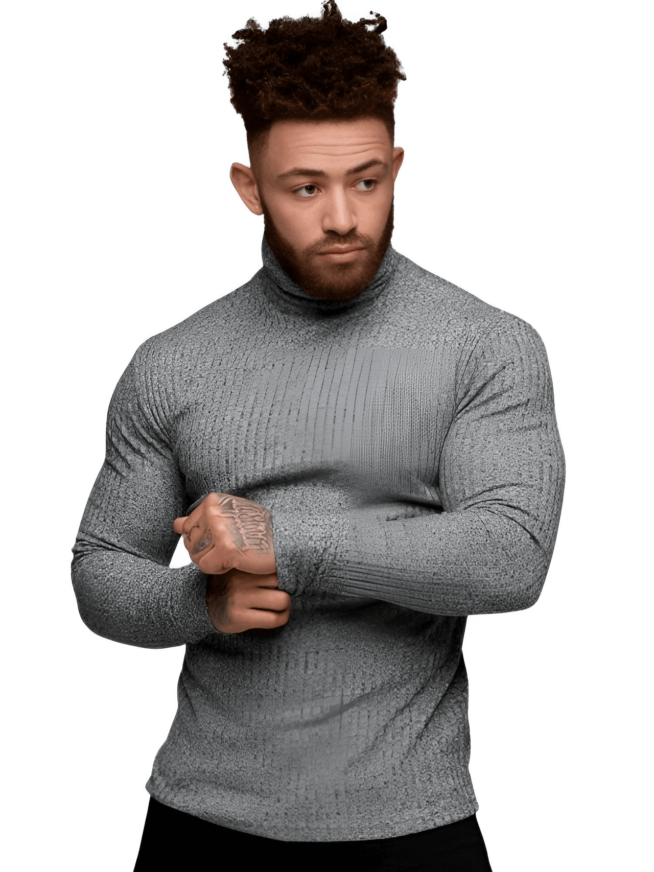 Men's Plain Turtleneck -, Turtleneck , Drestiny , Australia, Black, Canada, Casual Shirts, Dress Shirts, FR, Gender_Men, Grey, L, Long Sleeves, M, New Zealand, Turtlenecks, United Kingdom, United States, White, XL, XXL , Drestiny , www.shopdrestiny.com