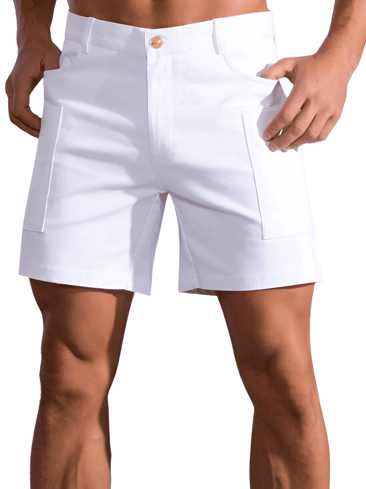 Men's Cotton Casual Shorts -, Shorts , Drestiny , Army Green, Australia, Black, Brown, Canada, Dark Blue, FR, Khaki, L, M, New Zealand, S, Shorts, United Kingdom, United States, White, XL, XXL, XXXL , Drestiny , www.shopdrestiny.com