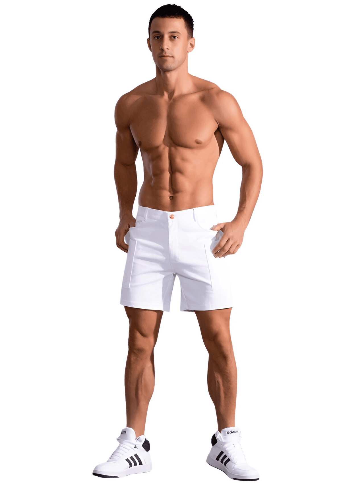 Men's Cotton Casual Shorts -, Shorts , Drestiny , Army Green, Australia, Black, Brown, Canada, Dark Blue, FR, Khaki, L, M, New Zealand, S, Shorts, United Kingdom, United States, White, XL, XXL, XXXL , Drestiny , www.shopdrestiny.com