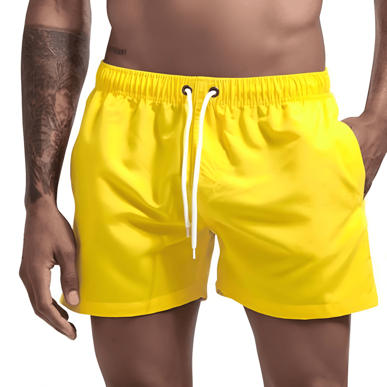 Men's Quick Dry Swim Shorts - In 14 Colors! -, Shorts , Drestiny , Australia, Black, Blue, Canada, Dark Grey, Gender_Men, Hot Pink, Khaki, L, M, Navy, Neon Green, New Zealand, Orange, Red, Sky Blue, Swim Shorts, Turquoise, United Kingdom, United States, White, XL, XXL, Yellow , Drestiny , www.shopdrestiny.com