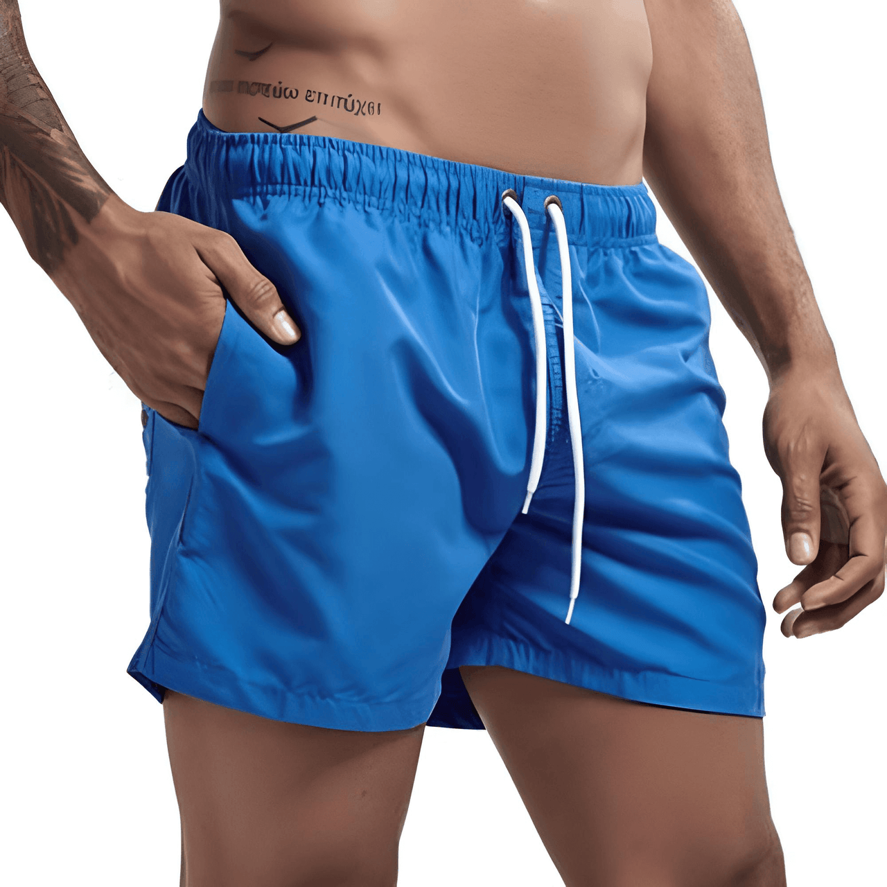 Men's Quick Dry Swim Shorts - In 14 Colors! -, Shorts , Drestiny , Australia, Black, Blue, Canada, Dark Grey, Gender_Men, Hot Pink, Khaki, L, M, Navy, Neon Green, New Zealand, Orange, Red, Sky Blue, Swim Shorts, Turquoise, United Kingdom, United States, White, XL, XXL, Yellow , Drestiny , www.shopdrestiny.com