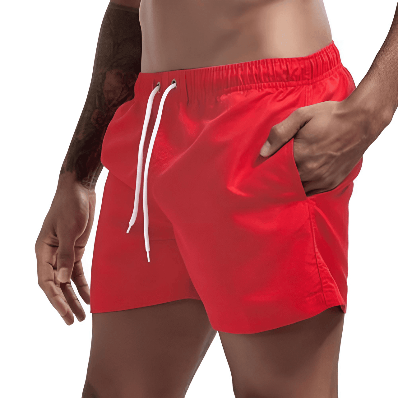 Men's Quick Dry Swim Shorts - In 14 Colors! -, Shorts , Drestiny , Australia, Black, Blue, Canada, Dark Grey, Gender_Men, Hot Pink, Khaki, L, M, Navy, Neon Green, New Zealand, Orange, Red, Sky Blue, Swim Shorts, Turquoise, United Kingdom, United States, White, XL, XXL, Yellow , Drestiny , www.shopdrestiny.com