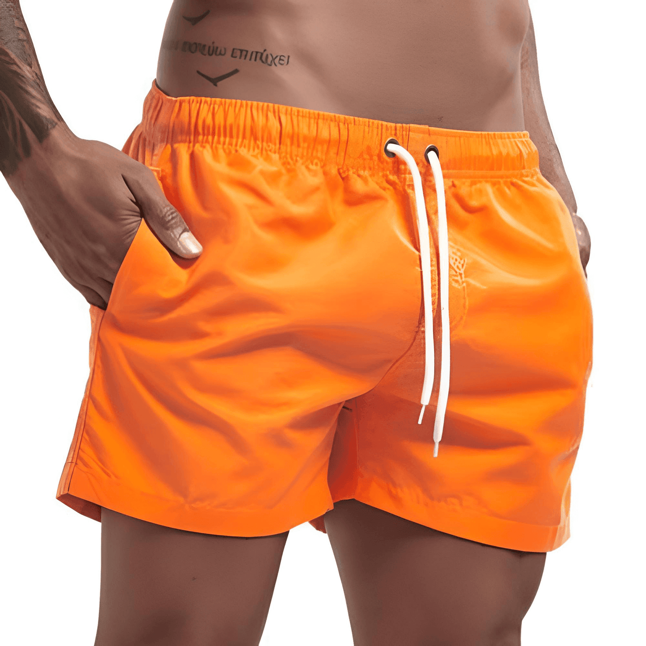 Men's Quick Dry Swim Shorts - In 14 Colors! -, Shorts , Drestiny , Australia, Black, Blue, Canada, Dark Grey, Gender_Men, Hot Pink, Khaki, L, M, Navy, Neon Green, New Zealand, Orange, Red, Sky Blue, Swim Shorts, Turquoise, United Kingdom, United States, White, XL, XXL, Yellow , Drestiny , www.shopdrestiny.com