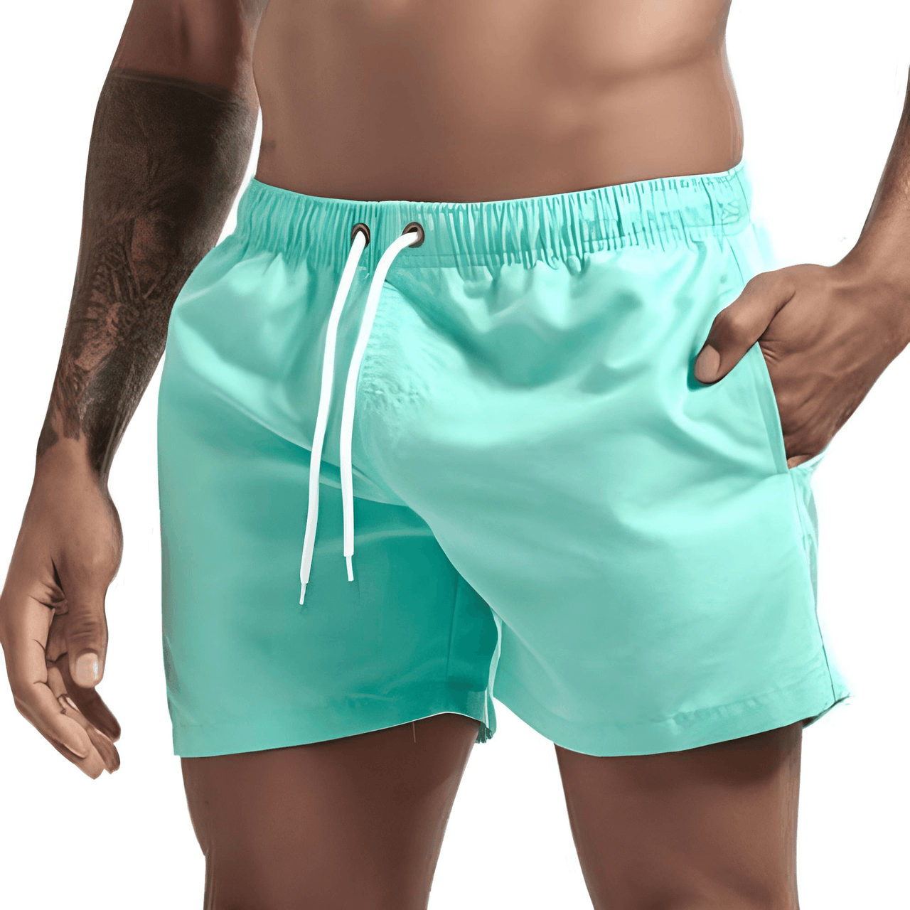 Men's Quick Dry Swim Shorts - In 14 Colors! -, Shorts , Drestiny , Australia, Black, Blue, Canada, Dark Grey, Gender_Men, Hot Pink, Khaki, L, M, Navy, Neon Green, New Zealand, Orange, Red, Sky Blue, Swim Shorts, Turquoise, United Kingdom, United States, White, XL, XXL, Yellow , Drestiny , www.shopdrestiny.com