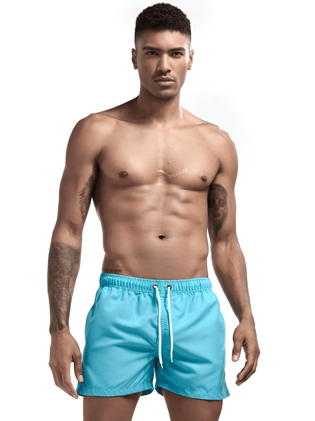 Men's Quick Dry Swim Shorts - In 14 Colors! -, Shorts , Drestiny , Australia, Black, Blue, Canada, Dark Grey, Gender_Men, Hot Pink, Khaki, L, M, Navy, Neon Green, New Zealand, Orange, Red, Sky Blue, Swim Shorts, Turquoise, United Kingdom, United States, White, XL, XXL, Yellow , Drestiny , www.shopdrestiny.com