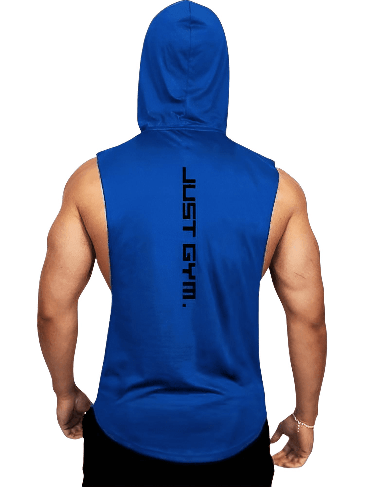 Men's Sleeveless Hooded Workout Vest -, Shirt , Drestiny , Australia, Black, Blue, Canada, Gender_Men, Grey, Hoodies, L, M, New Zealand, Red, Sleeveless, United Kingdom, United States, White, XL, XXL , Drestiny , www.shopdrestiny.com