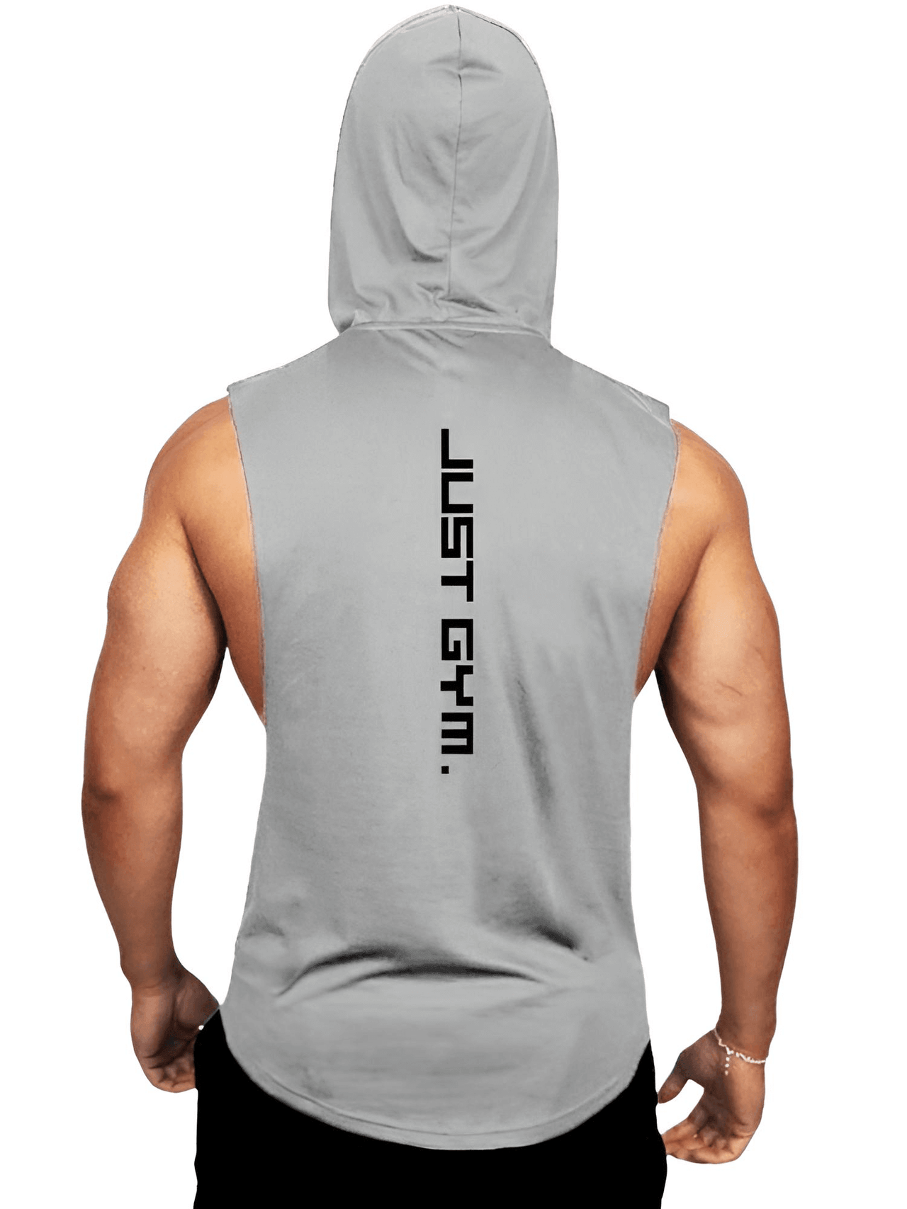 Men's Sleeveless Hooded Workout Vest -, Shirt , Drestiny , Australia, Black, Blue, Canada, Gender_Men, Grey, Hoodies, L, M, New Zealand, Red, Sleeveless, United Kingdom, United States, White, XL, XXL , Drestiny , www.shopdrestiny.com