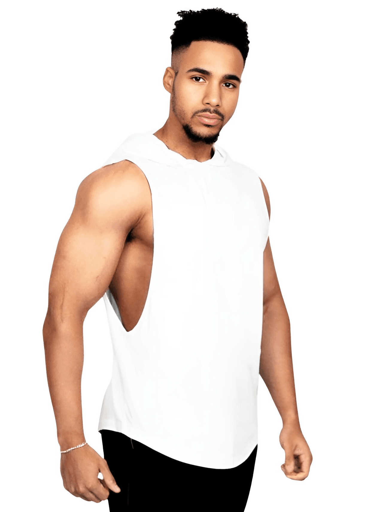 Men's Sleeveless Hooded Workout Vest -, Shirt , Drestiny , Australia, Black, Blue, Canada, Gender_Men, Grey, Hoodies, L, M, New Zealand, Red, Sleeveless, United Kingdom, United States, White, XL, XXL , Drestiny , www.shopdrestiny.com