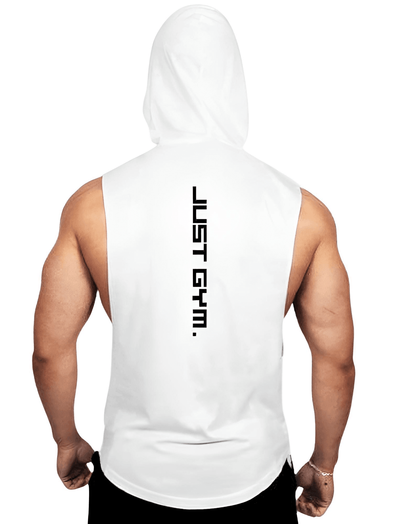 Men's Sleeveless Hooded Workout Vest -, Shirt , Drestiny , Australia, Black, Blue, Canada, Gender_Men, Grey, Hoodies, L, M, New Zealand, Red, Sleeveless, United Kingdom, United States, White, XL, XXL , Drestiny , www.shopdrestiny.com