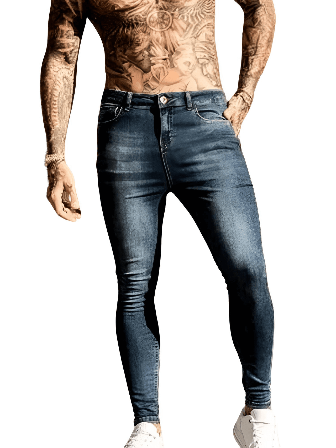 Men's Slim Fit Skinny Jeans -, Jeans , Drestiny , Australia, Black, Casual Pants, Dark Blue, FR, Jeans, L, Light Blue, M, New Zealand, S, Skinny Jeans, United Kingdom, United States, XL, XXL, XXXL , Drestiny , www.shopdrestiny.com