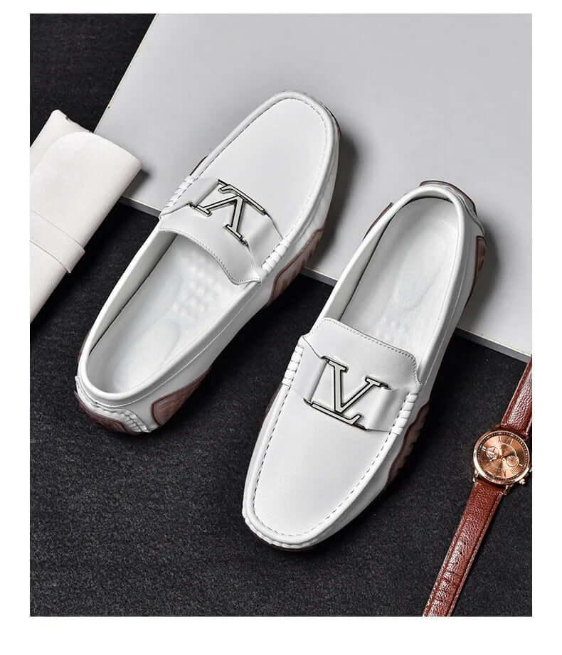 Men's Soft Luxury Moccasin Loafers in Genuine Leather -, Loafers , Drestiny , Australia, Black, Blue, Canada, Green, Light Brown, Loafers, New Zealand, Tan, United Kingdom, United States, White , Drestiny , www.shopdrestiny.com