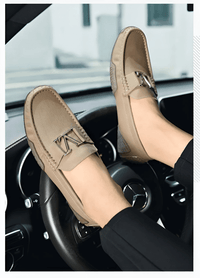 Thumbnail for Men's Soft Luxury Moccasin Loafers in Genuine Leather -, Loafers , Drestiny , Australia, Black, Blue, Canada, Green, Light Brown, Loafers, New Zealand, Tan, United Kingdom, United States, White , Drestiny , www.shopdrestiny.com