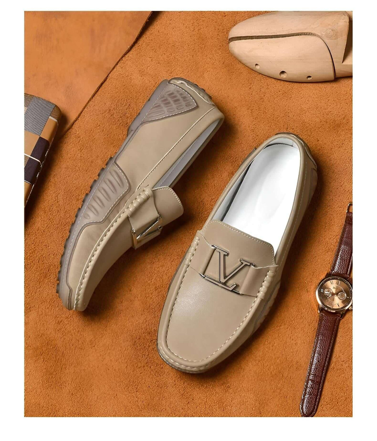 Men's Soft Luxury Moccasin Loafers in Genuine Leather -, Loafers , Drestiny , Australia, Black, Blue, Canada, Green, Light Brown, Loafers, New Zealand, Tan, United Kingdom, United States, White , Drestiny , www.shopdrestiny.com