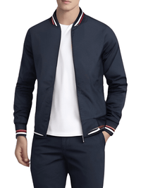 Thumbnail for Men's Solid Color Bomber Jackets -, Jacket , Drestiny , 4XL, 5XL, Army Green, Australia, Black, Bomber Jackets, Camel, Canada, Dark Blue, Dark Grey, Dark Orange, Jackets, Khaki, L, Light Blue, M, Navy, New Zealand, United Kingdom, United States, XL, XXL , Drestiny , www.shopdrestiny.com