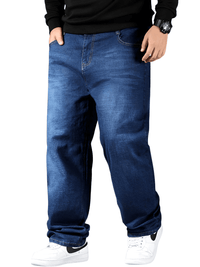 Thumbnail for Men's Streetwear Baggy Jeans Casual Pants in Plus Sizes -, Jeans , Drestiny , 34, 36, 38, 40, 42, 44, 46, 48, 50, Australia, Black, Blue, Casual Pants, Jeans, New Zealand, United Kingdom, United States , Drestiny , www.shopdrestiny.com