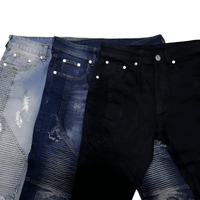 Thumbnail for Men's Streetwear Fashion Hip Hop Skinny Jeans -, Jeans , Drestiny , Australia, Black, Casual Pants, Dark Blue, Jeans, Light Blue, New Zealand, Skinny Jeans, United Kingdom, United States , Drestiny , www.shopdrestiny.com