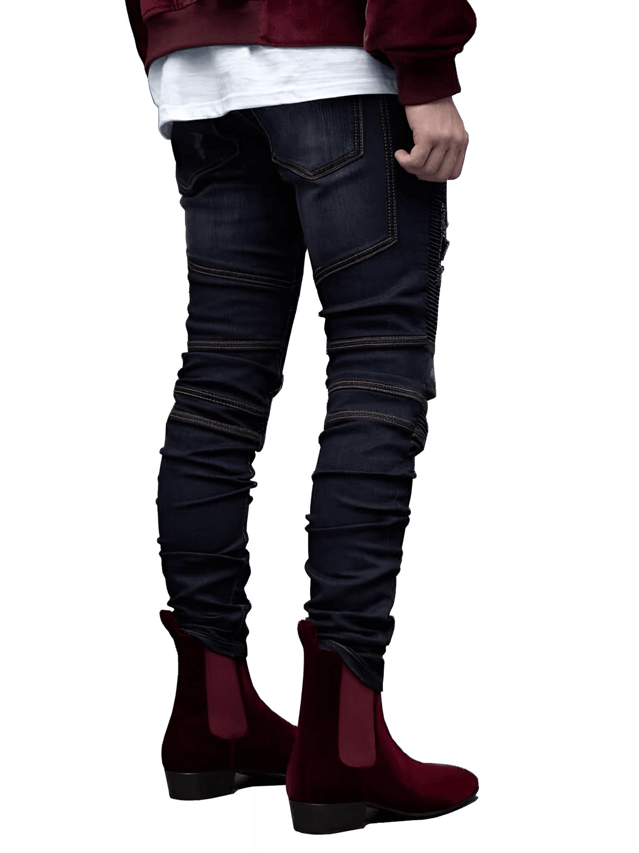 Men's Streetwear Fashion Hip Hop Skinny Jeans -, Jeans , Drestiny , Australia, Black, Casual Pants, Dark Blue, Jeans, Light Blue, New Zealand, Skinny Jeans, United Kingdom, United States , Drestiny , www.shopdrestiny.com