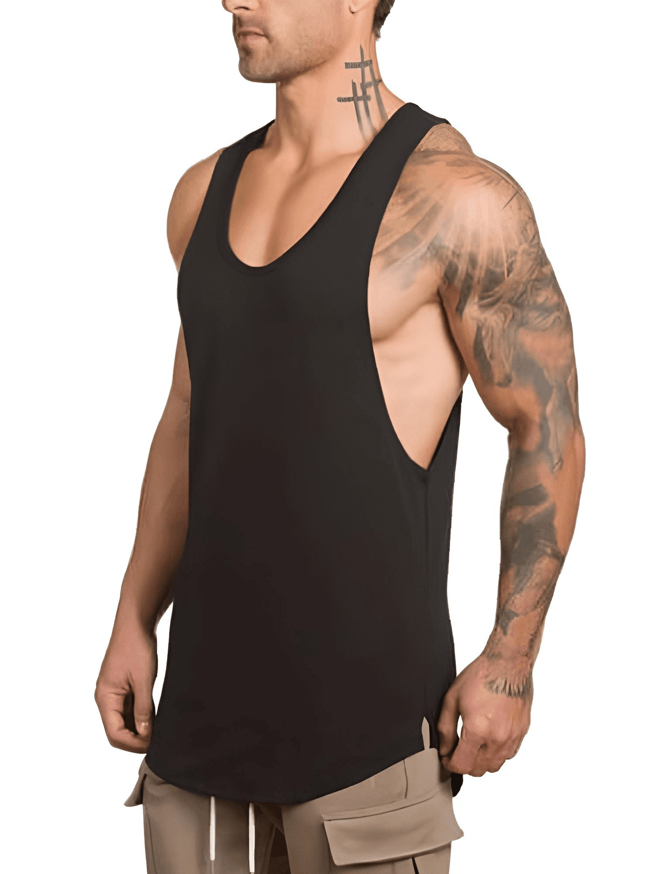 Men's Stringer Tank Top -, Stringer Tank Top , Drestiny , Army Green, Australia, Black, Canada, Gender_Men, Grey, L, M, New Zealand, Pink, Tank Tops, United Kingdom, United States, White, XL, XXL , Drestiny , www.shopdrestiny.com