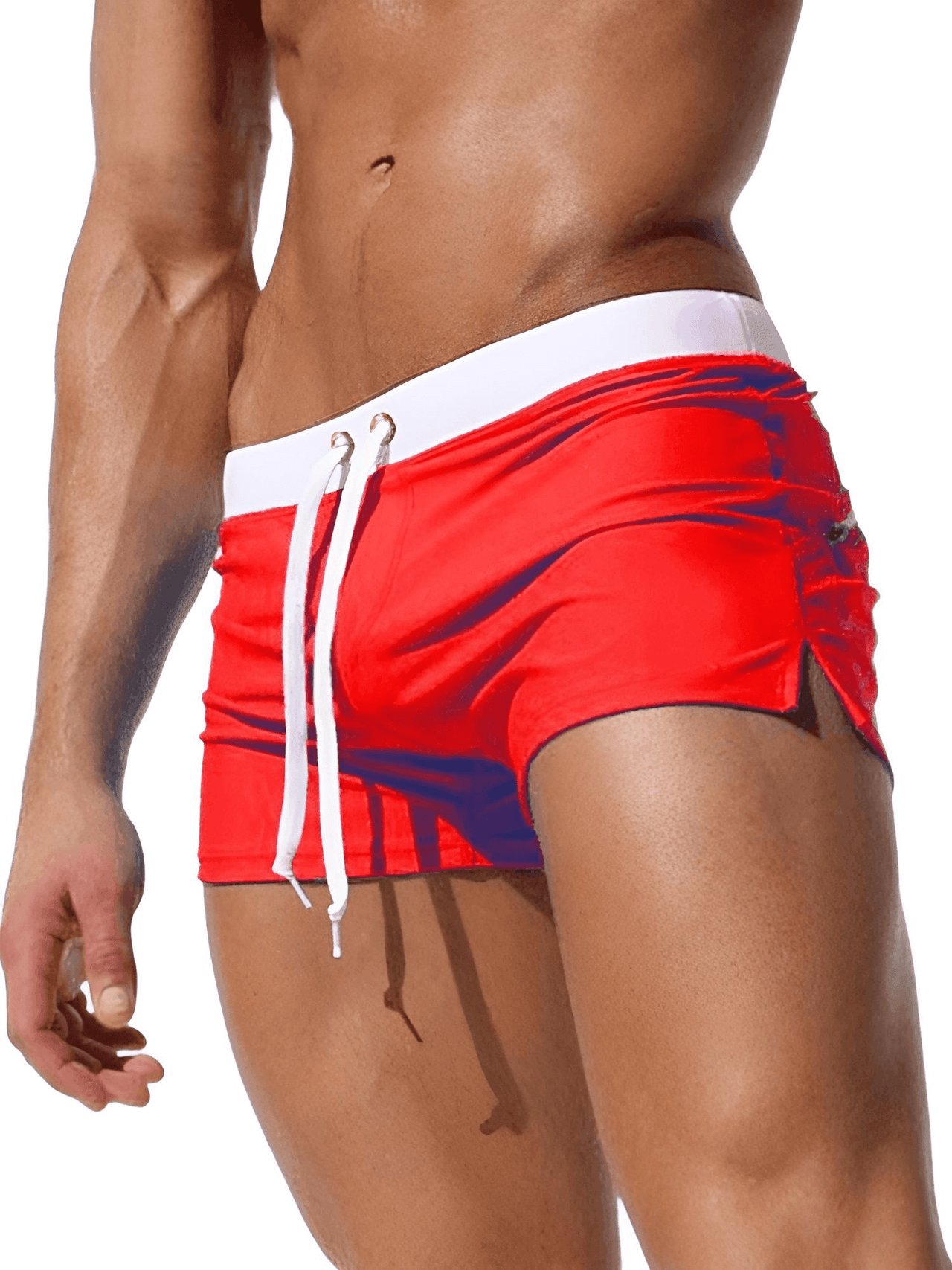 Men's Swimsuit Trunks Boxer Briefs -, Swimwear , Drestiny , Army Green, Australia, Black, Blue, Canada, Dark Blue, Gender_Men, Green, Grey, L, Light Grey, M, Navy, New Zealand, Plum, Purple, Red, Royal Blue, S, Swim Shorts, United Kingdom, United States, White, XL, XXL , Drestiny , www.shopdrestiny.com