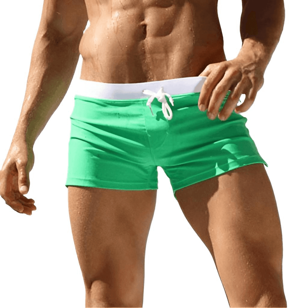 Men's Swimsuit Trunks Boxer Briefs -, Swimwear , Drestiny , Army Green, Australia, Black, Blue, Canada, Dark Blue, Gender_Men, Green, Grey, L, Light Grey, M, Navy, New Zealand, Plum, Purple, Red, Royal Blue, S, Swim Shorts, United Kingdom, United States, White, XL, XXL , Drestiny , www.shopdrestiny.com