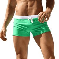 Thumbnail for Men's Swimsuit Trunks Boxer Briefs -, Swimwear , Drestiny , Army Green, Australia, Black, Blue, Canada, Dark Blue, Gender_Men, Green, Grey, L, Light Grey, M, Navy, New Zealand, Plum, Purple, Red, Royal Blue, S, Swim Shorts, United Kingdom, United States, White, XL, XXL , Drestiny , www.shopdrestiny.com