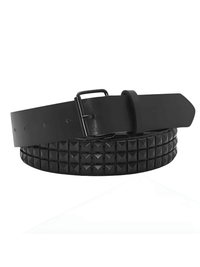 Thumbnail for Men's Studded Belt -, Belt , Drestiny , Australia, Belts, Black, Canada, Gender_Men, New Zealand, Silver, United Kingdom, United States , Drestiny , www.shopdrestiny.com