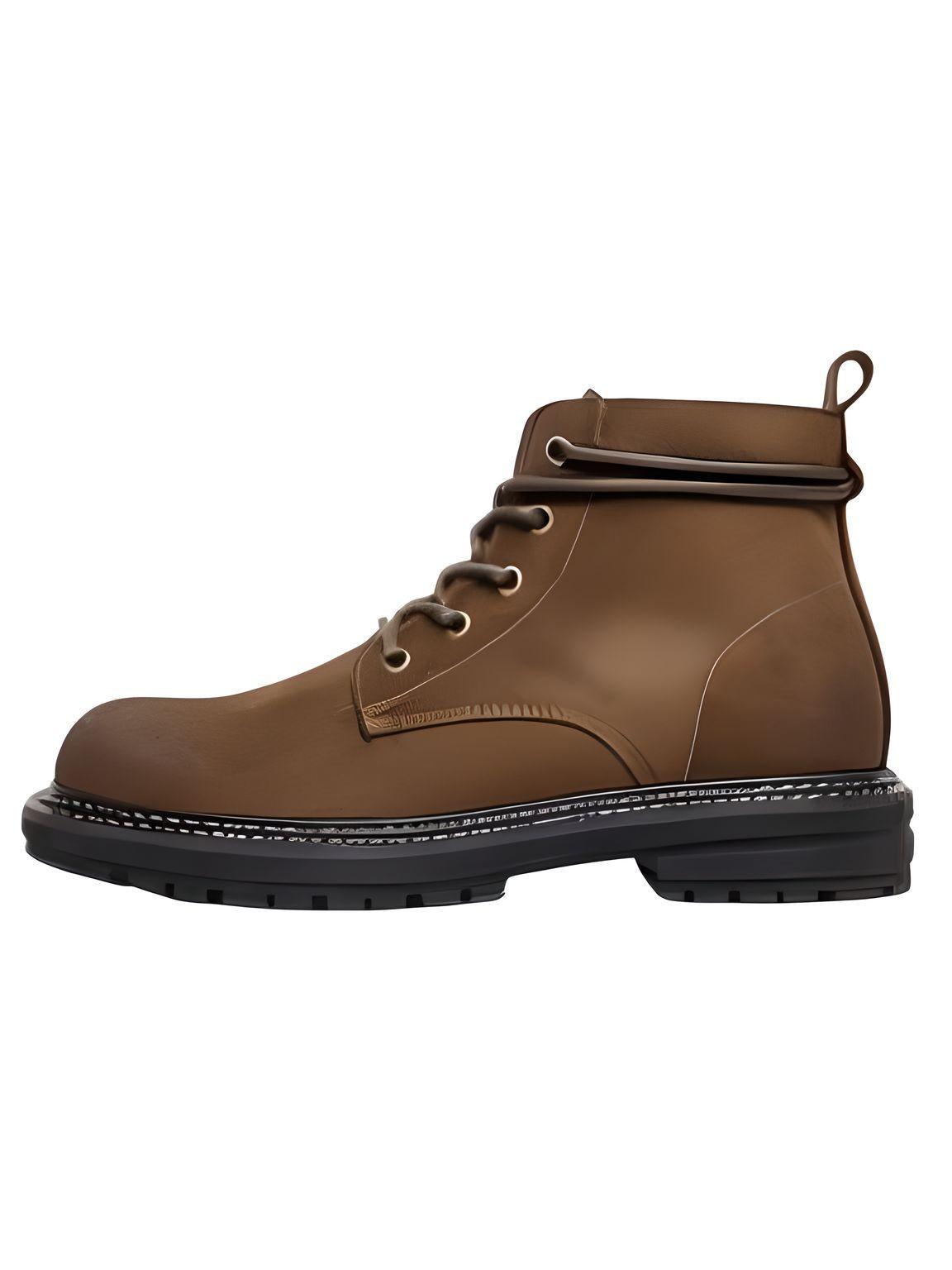 Men's High Top Leather Boots -, Boots , Drestiny , Ankle Boots, Australia, Boots, Brown, Canada, New Zealand, United Kingdom, United States, Work Boots , Drestiny , www.shopdrestiny.com