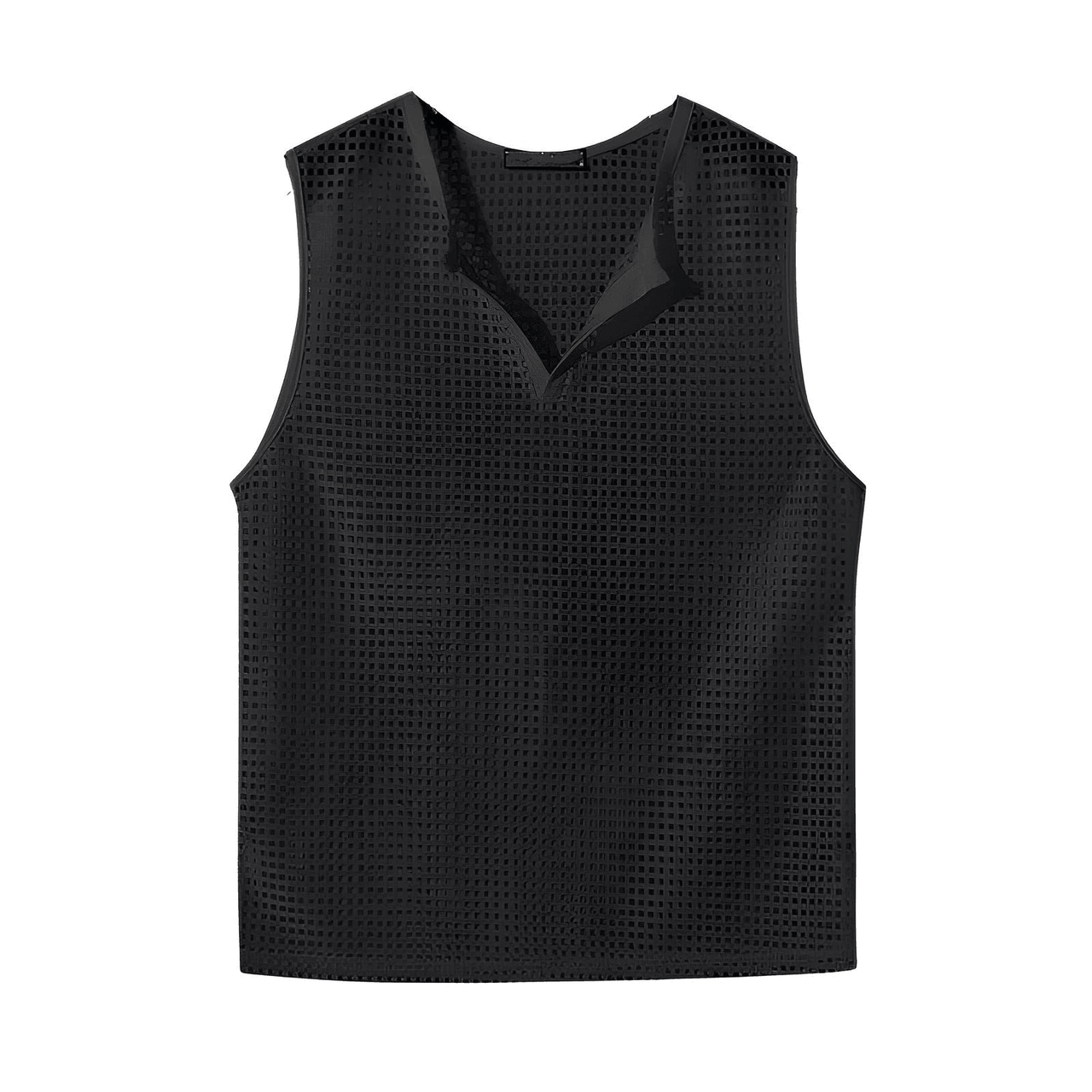 Men's Mesh Hollow Out Solid V Neck Tank Top -, Shirts , Drestiny , 4XL, 5XL, Australia, Black, Casual Shirts, Gender_Men, L, M, New Zealand, Pink, S, Sleeveless, Tank Tops, United Kingdom, United States, White, XL, XXL, XXXL , Drestiny , www.shopdrestiny.com