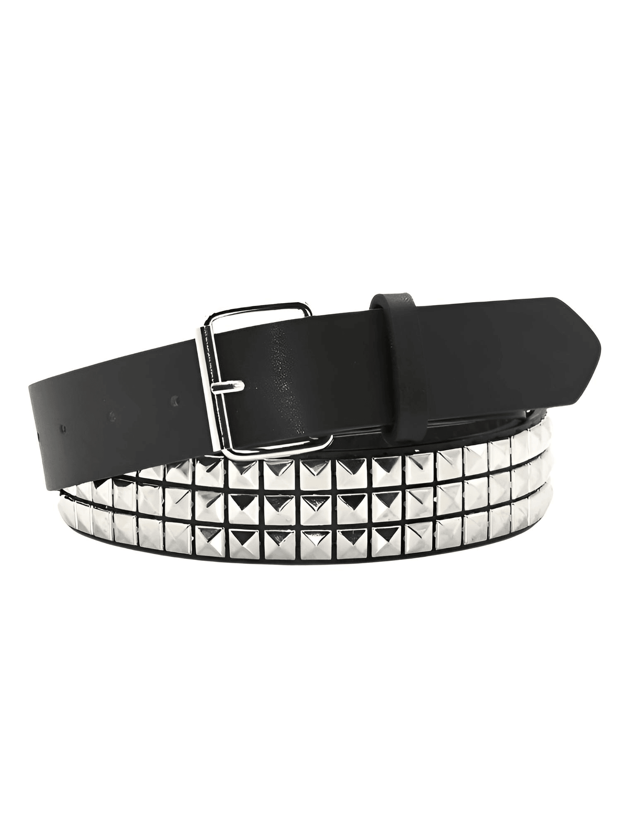 Men's Studded Belt -, Belt , Drestiny , Australia, Belts, Black, Canada, Gender_Men, New Zealand, Silver, United Kingdom, United States , Drestiny , www.shopdrestiny.com