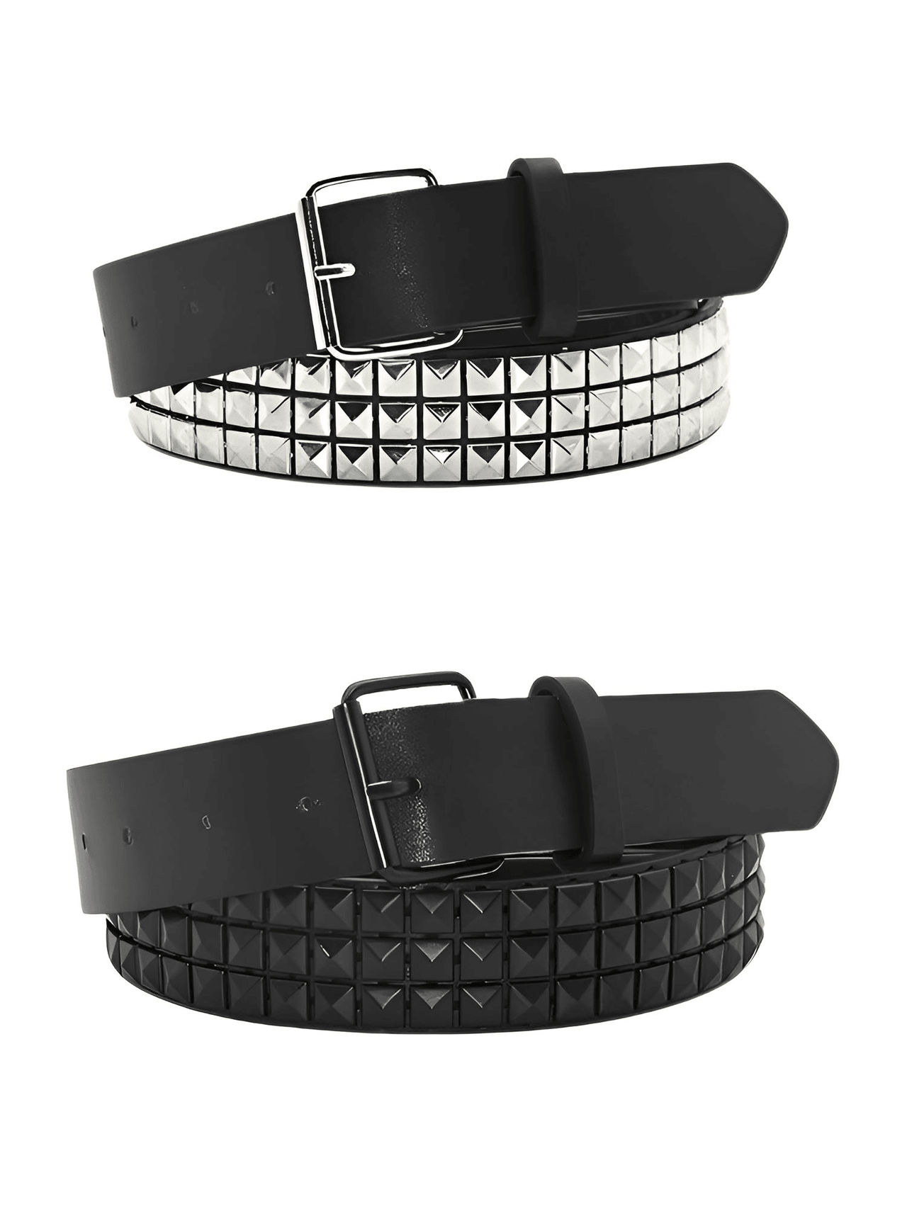 Men's Studded Belt -, Belt , Drestiny , Australia, Belts, Black, Canada, Gender_Men, New Zealand, Silver, United Kingdom, United States , Drestiny , www.shopdrestiny.com