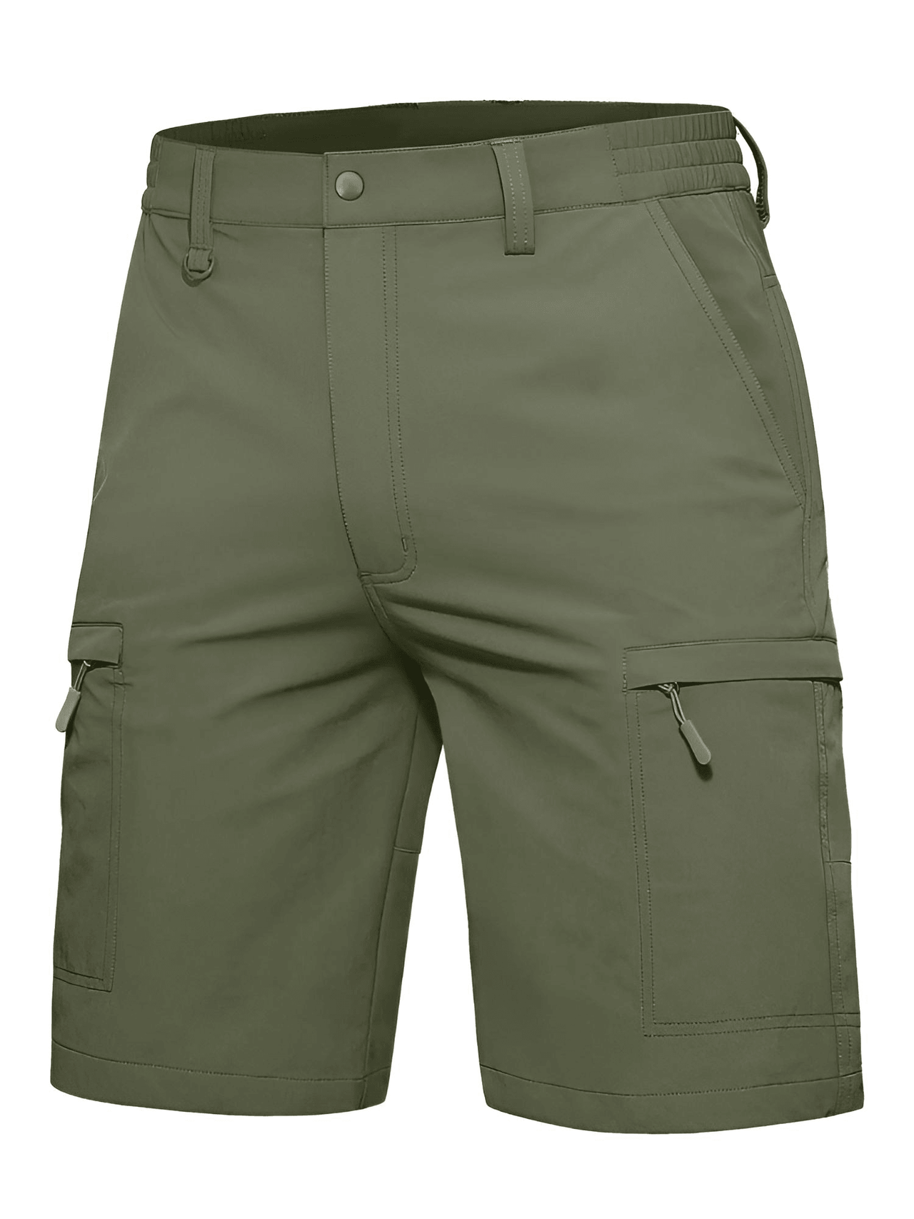 Moisture Wicking Casual Shorts Mens Cargo Work Shorts Rip-Stop