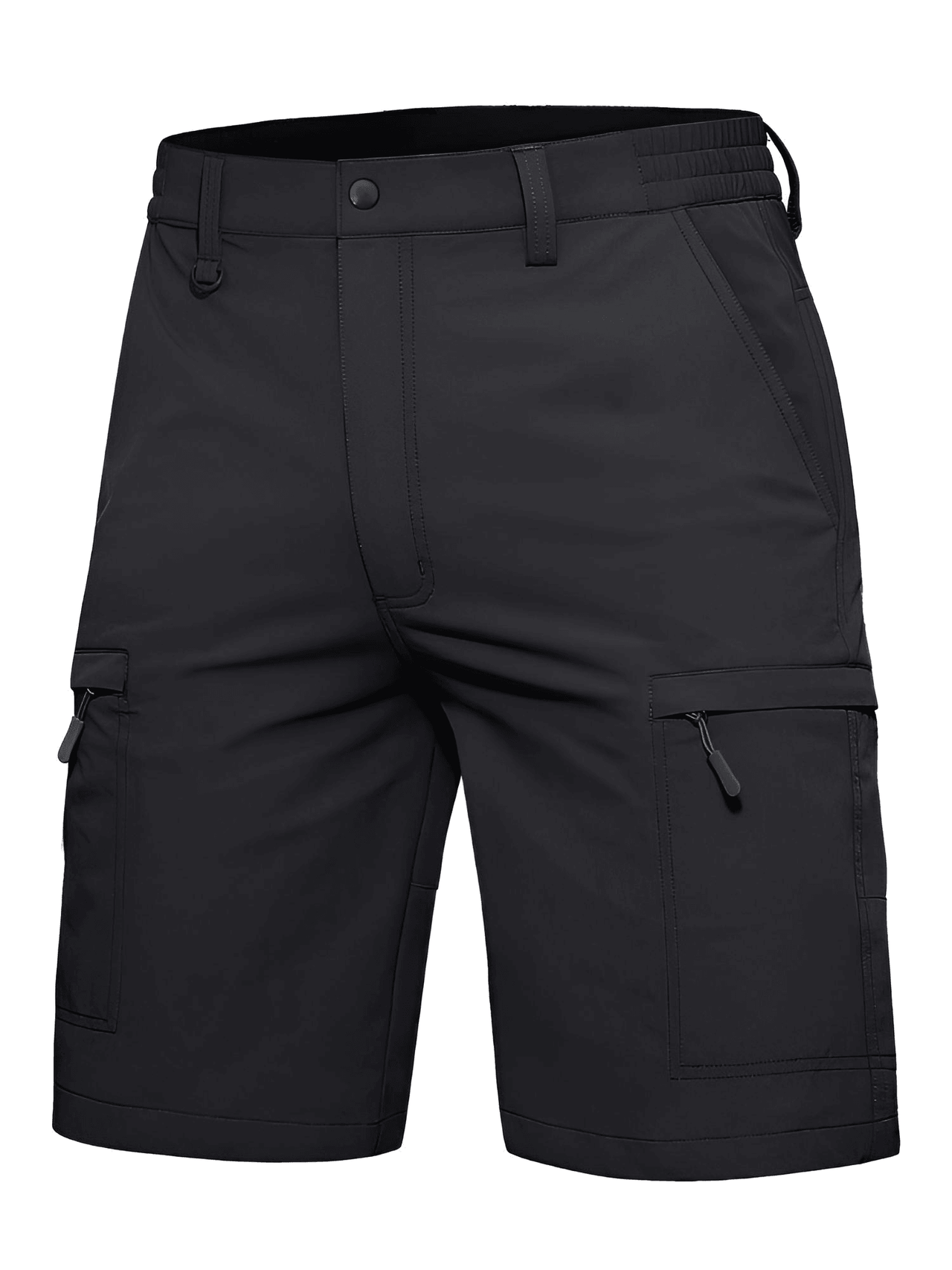 Moisture Wicking Casual Shorts Mens Cargo Work Shorts Rip-Stop