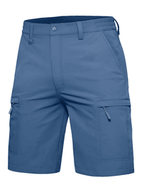 Thumbnail for Moisture Wicking Casual Shorts Mens Cargo Work Shorts Rip-Stop