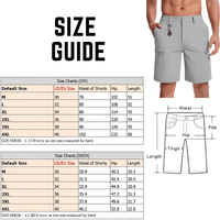 Thumbnail for Moisture Wicking Casual Shorts Mens Cargo Work Shorts Rip-Stop