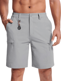 Thumbnail for Moisture Wicking Casual Shorts Mens Cargo Work Shorts Rip-Stop