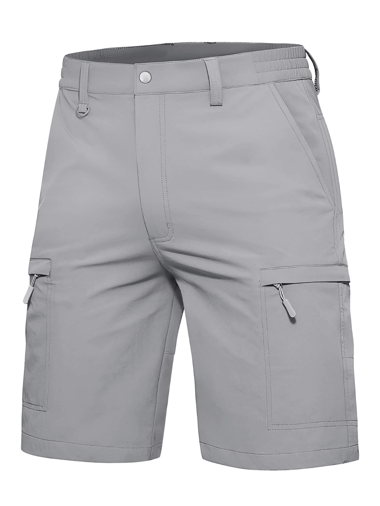 Moisture Wicking Casual Shorts Mens Cargo Work Shorts Rip-Stop