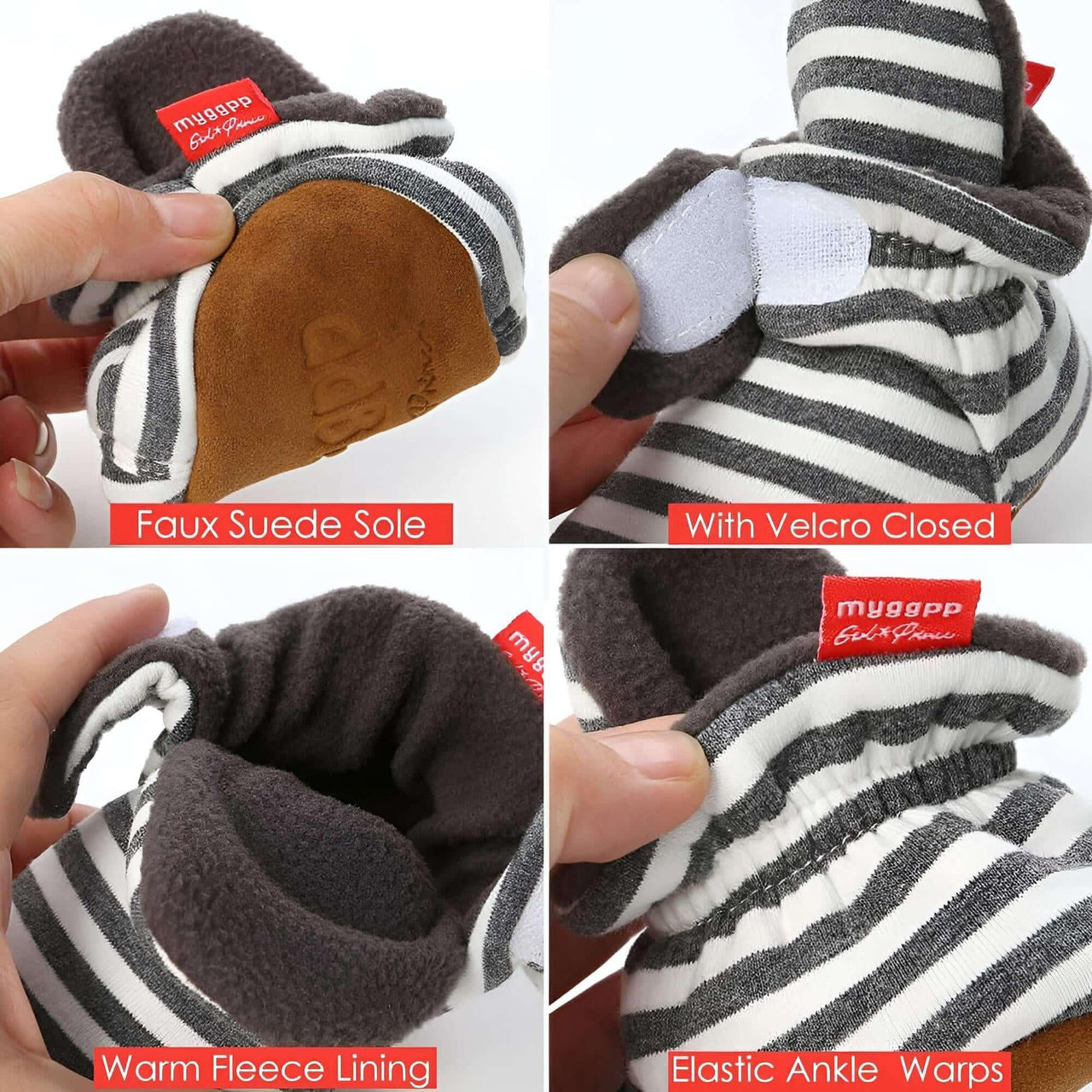 Baby Sock Shoe Booties -, Baby & Toddler Clothing Accessories , Drestiny , Australia, Black, Blue, Boys, Canada, Dark Blue, Dark Grey, Girls, Gold, Grey, Khaki, L, Light Blue, Light Grey, M, Navy, New Zealand, Orange, Pink, S, Slippers, United Kingdom, United States, White , Drestiny , www.shopdrestiny.com