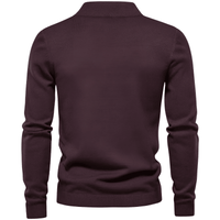 Thumbnail for O-Neck Pullover Sweater For Men -, Shirts & Tops , Drestiny , Australia, Black, Blue, Dark Green, FR, L, M, Navy, New Zealand, Pullovers, S, Sweaters, United Kingdom, United States, Wine Red, XL, XXL, Yellow , Drestiny , www.shopdrestiny.com