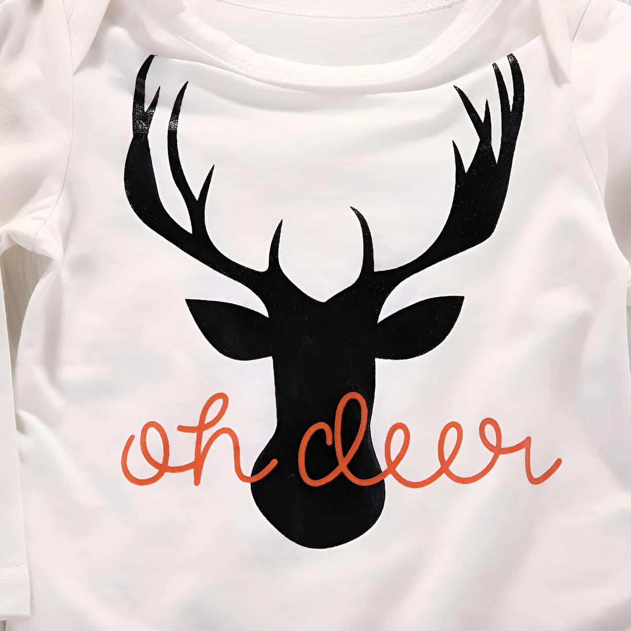 Oh Deer 3pcs Outfit Set -, Baby & Toddler Outfits , Drestiny , 12M, 18M, 3M, 6M, Australia, Bodysuits, Boys, Brown, Canada, Girls, Hats, New Zealand, Orange, Pant Sets, Rompers, Sets, United Kingdom, United States, White , Drestiny , www.shopdrestiny.com