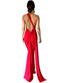 Thumbnail for One Shoulder Backless Sexy Maxi Dress - In 8 Colors and Multiple Looks! -, Maxi Dress , Drestiny , Australia, Black, Blue, Canada, Dark Red, FR, Green, Hot Pink, L, M, Maxi Dresses, Mini Dresses, New Zealand, One Shoulder, Orange, Pink, Red, S, Sky Blue, Sleeveless, United Kingdom, United States, White, Wine Red , Drestiny , www.shopdrestiny.com